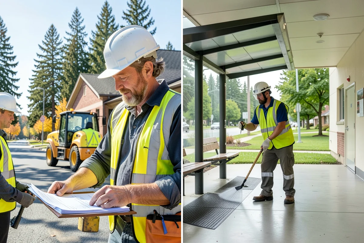 Paver Repairs in Arlington, Snohomish County, WA - Assess settlement, heave, and base condition