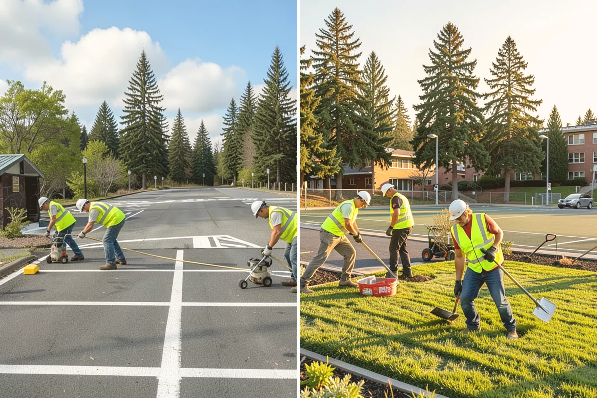 Paver Repairs in Bellevue, King County, WA - Assess settlement, heave, and base condition