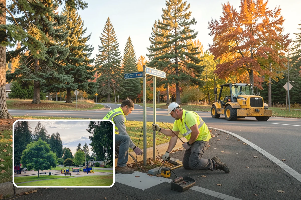 Paver Repairs in Bonney Lake, Pierce County, WA - Removes trip hazards that create ADA and tort exposure