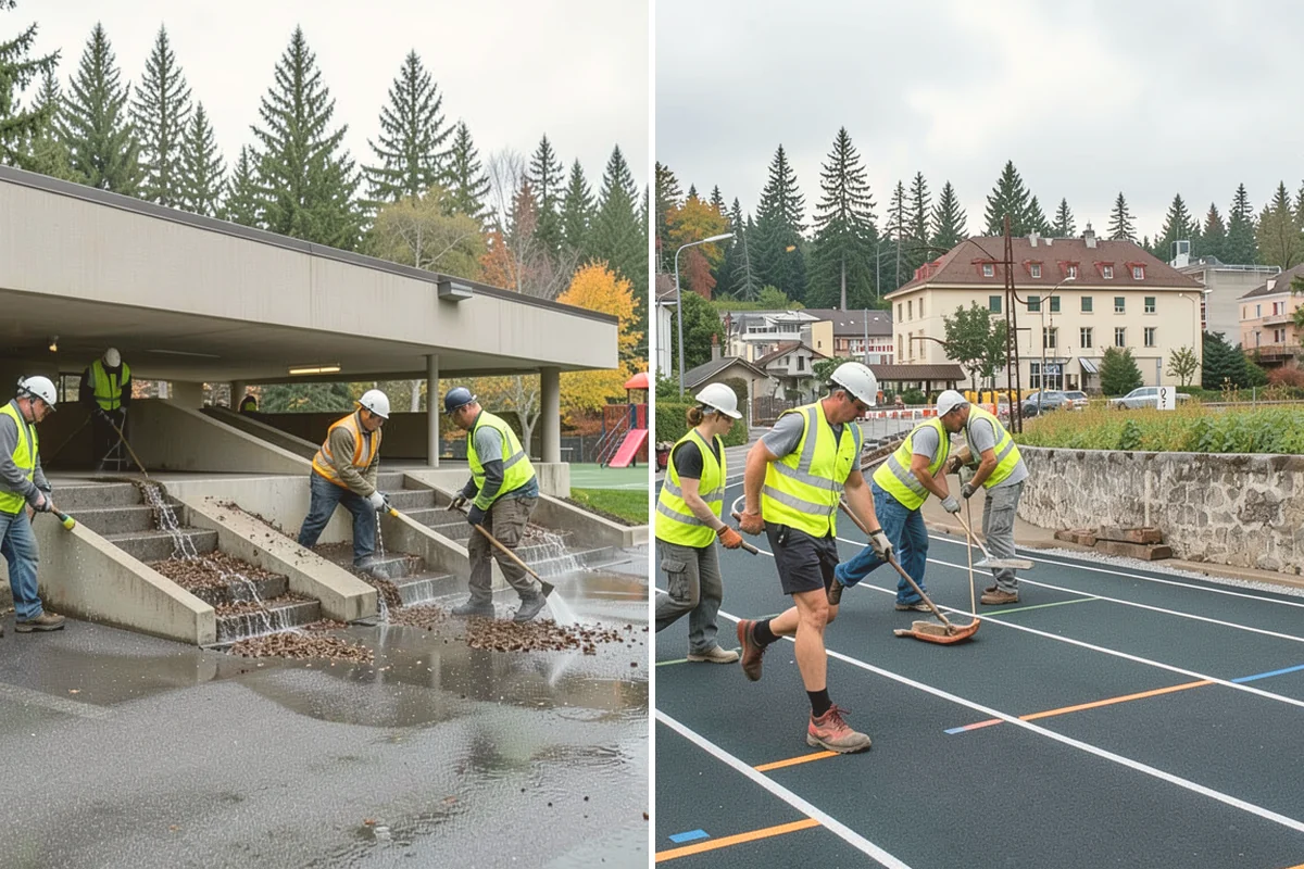 Paver Repairs in Brier, Snohomish County, WA - Assess settlement, heave, and base condition