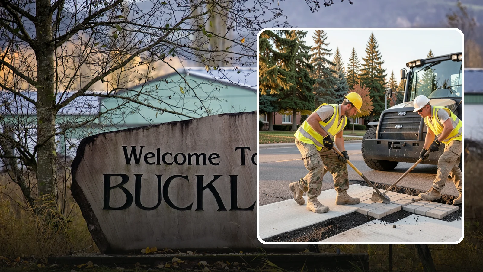 Paver Repairs in Buckley, Pierce County, WA - We reset settled, heaved, and displaced pavers in plazas, walkways, and crosswalks to restore a safe, level surface.