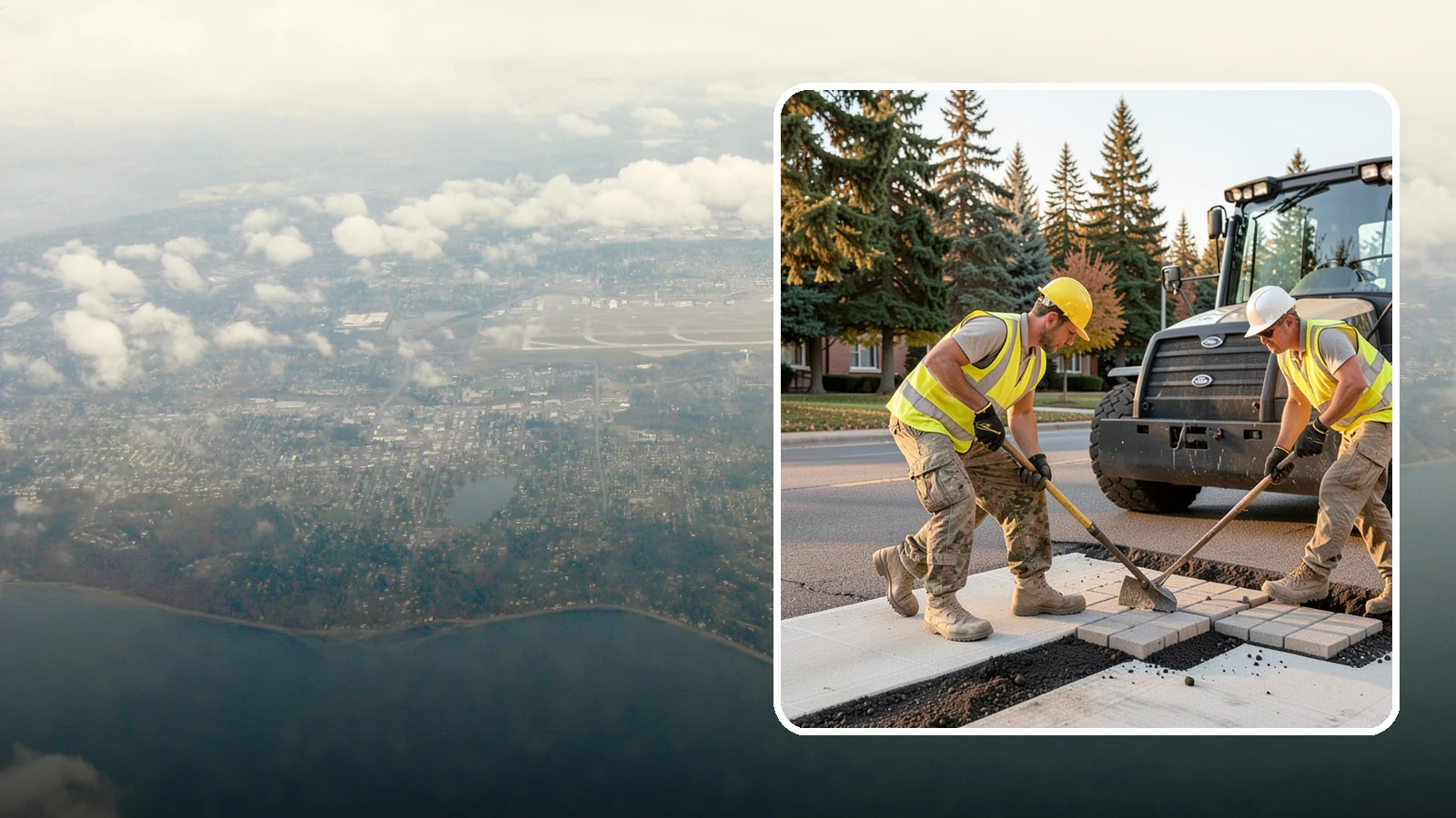 Paver Repairs in Burien, King County, WA - We reset settled, heaved, and displaced pavers in plazas, walkways, and crosswalks to restore a safe, level surface.