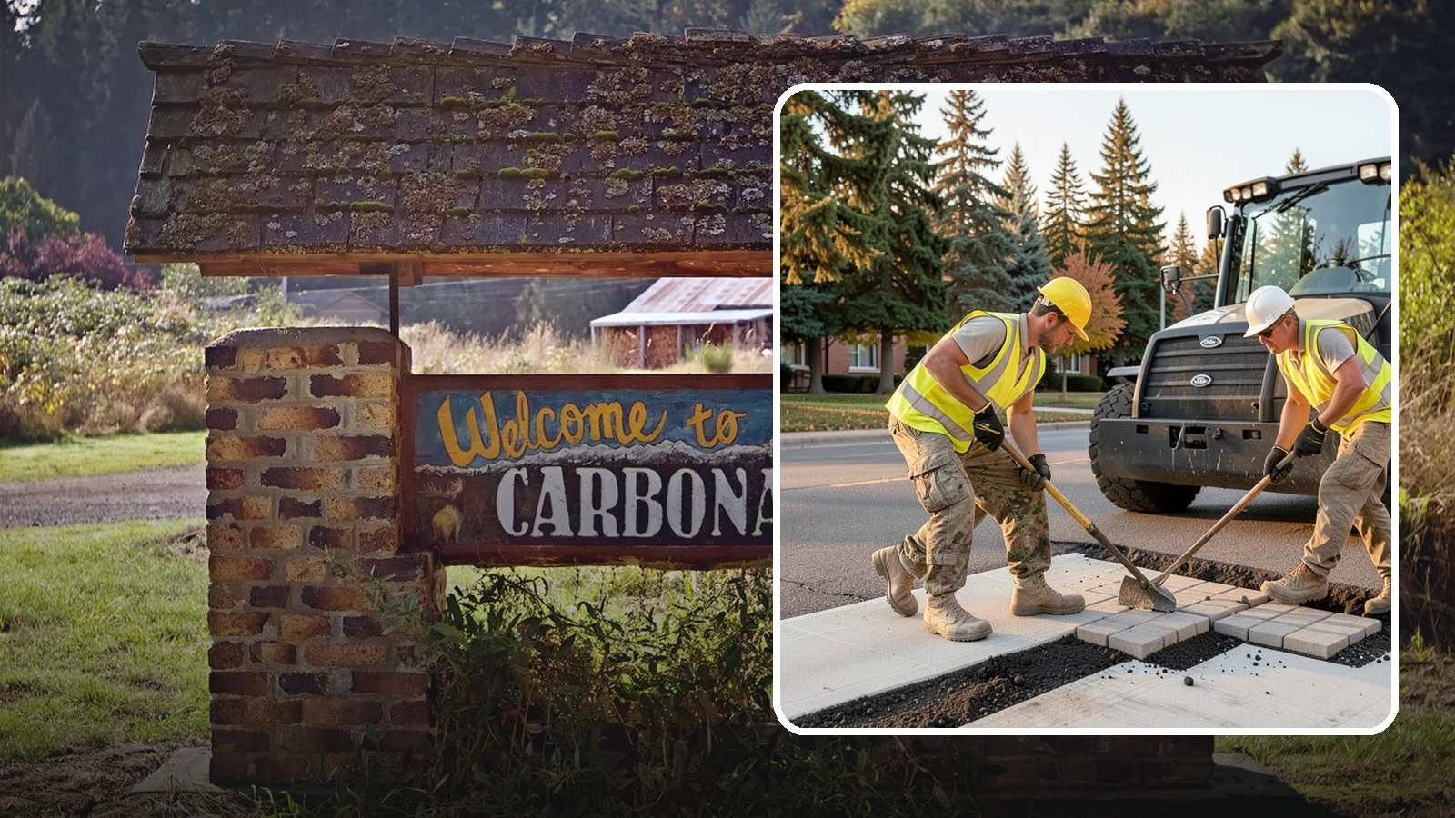 Paver Repairs in Carbonado, Pierce County, WA - We reset settled, heaved, and displaced pavers in plazas, walkways, and crosswalks to restore a safe, level surface.