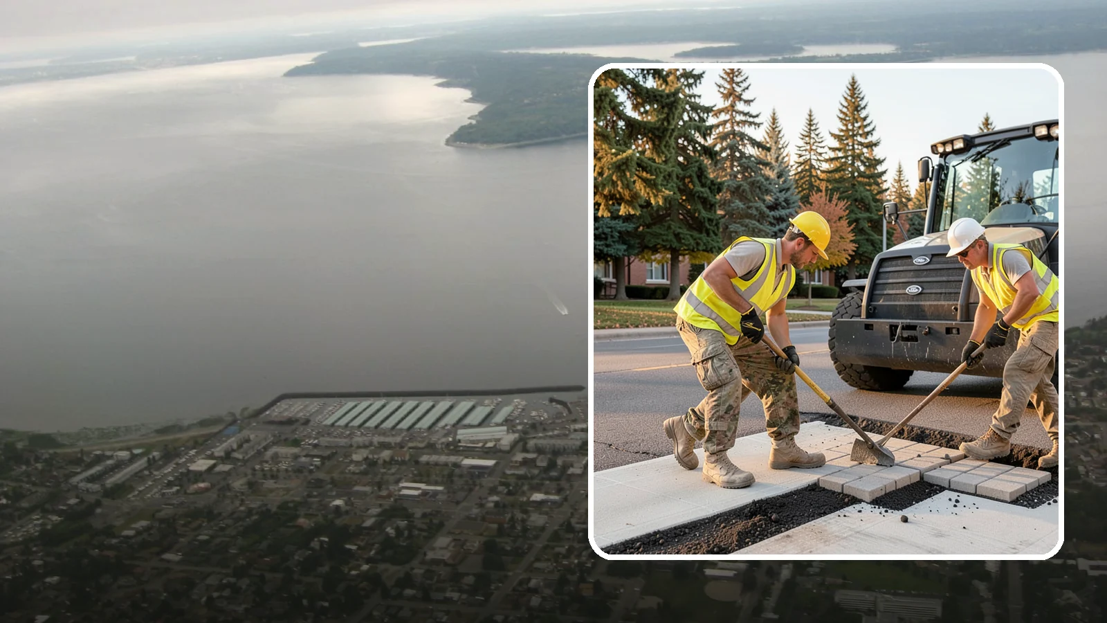 Paver Repairs in Des Moines, King County, WA - We reset settled, heaved, and displaced pavers in plazas, walkways, and crosswalks to restore a safe, level surface.