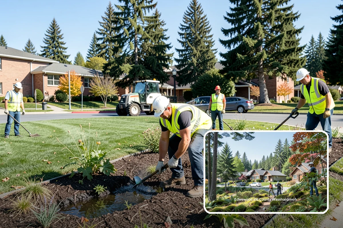 Paver Repairs in Edgewood, Pierce County, WA - Removes trip hazards that create ADA and tort exposure