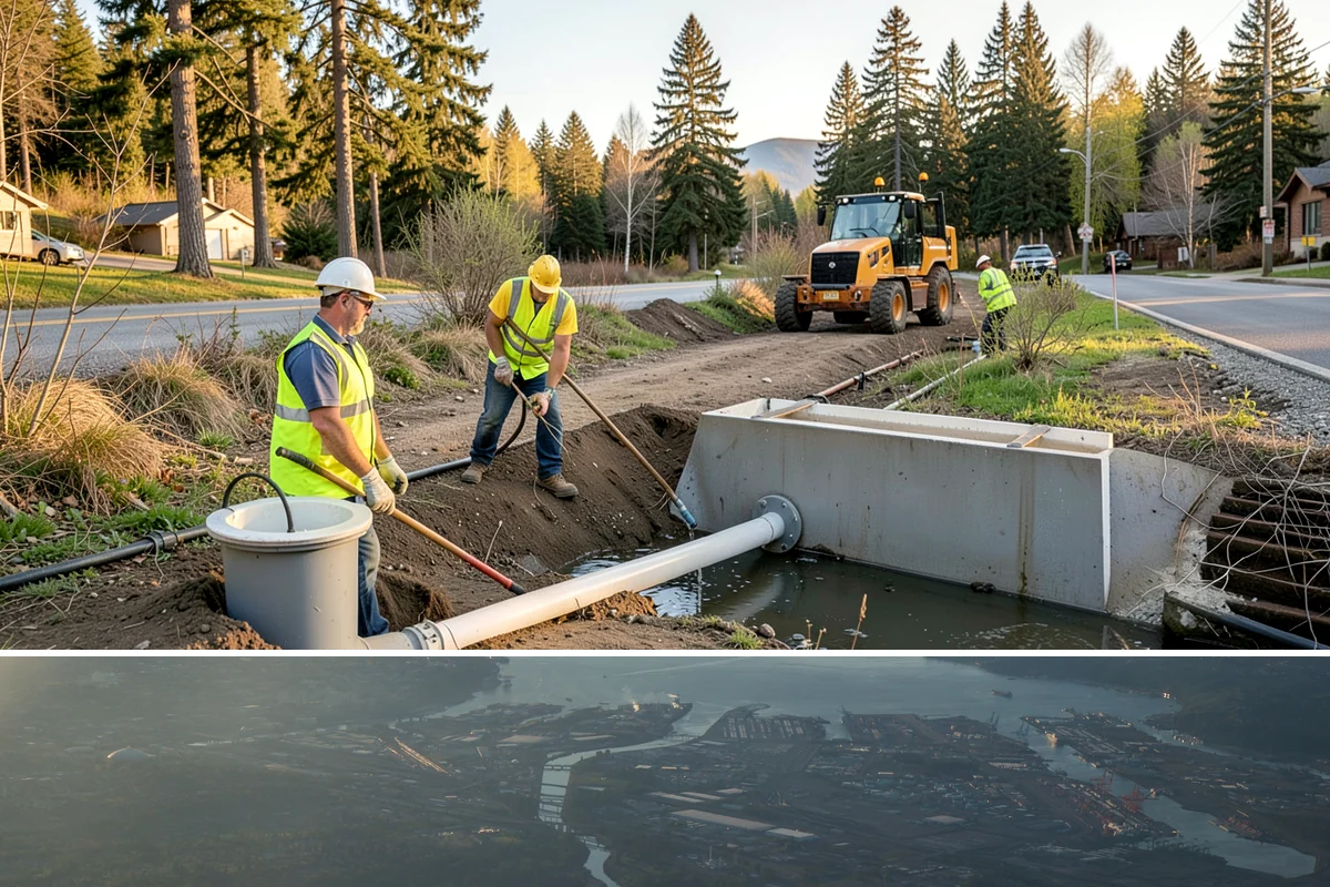 Paver Repairs in Fife, Pierce County, WA - Paver resetting is best performed in the drier months when bedding and joint sand can be compacted and set without saturation.