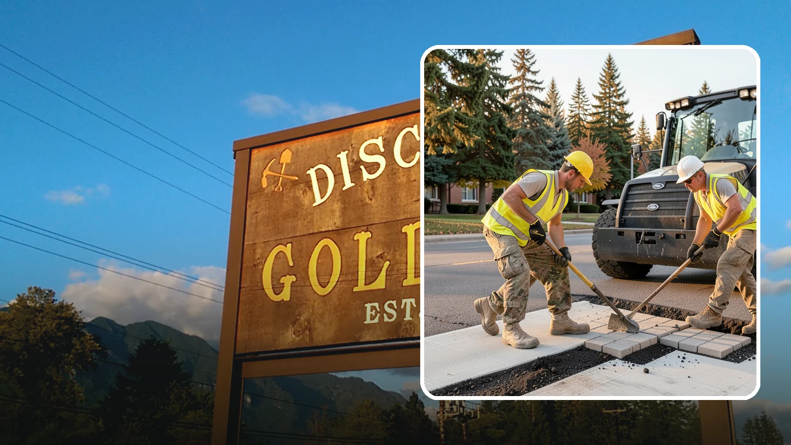 Paver Repairs in Gold Bar, Snohomish County, WA - We reset settled, heaved, and displaced pavers in plazas, walkways, and crosswalks to restore a safe, level surface.