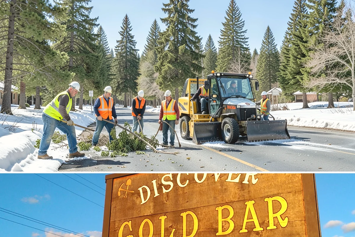 Paver Repairs in Gold Bar, Snohomish County, WA - Paver resetting is best performed in the drier months when bedding and joint sand can be compacted and set without saturation.
