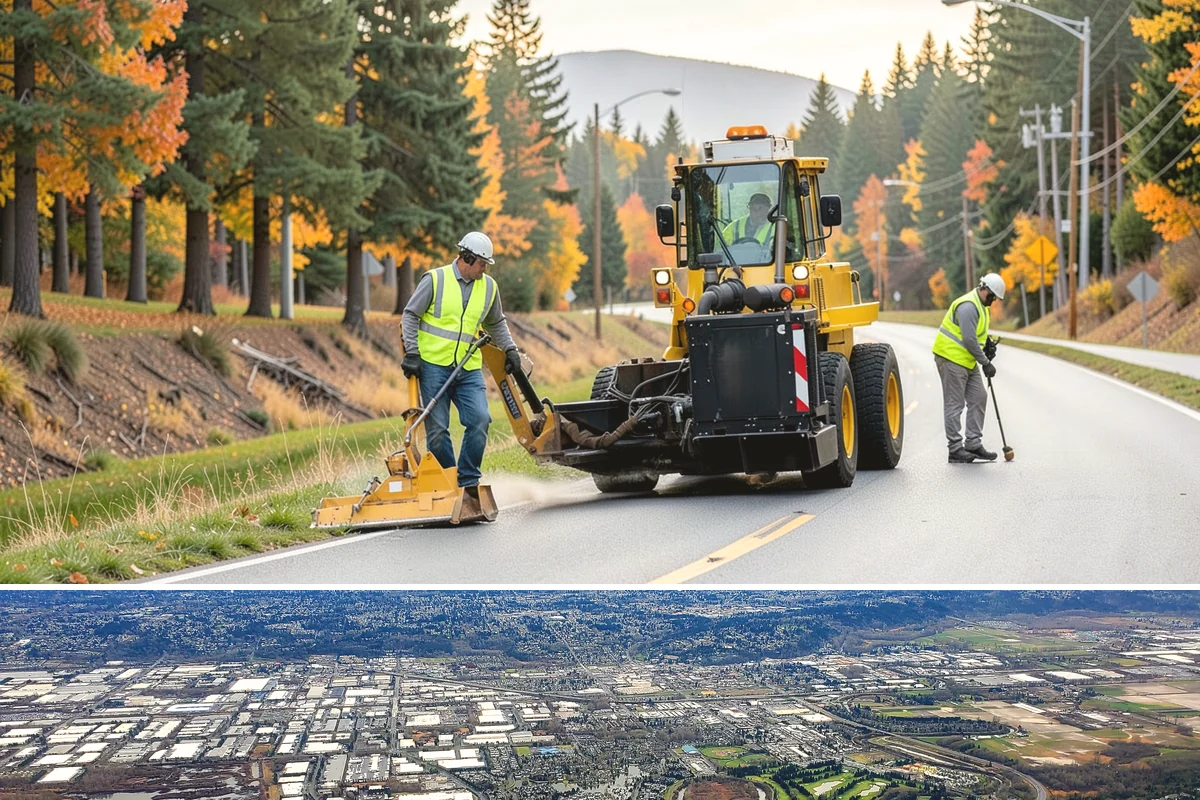 Paver Repairs in Kent, King County, WA - Paver resetting is best performed in the drier months when bedding and joint sand can be compacted and set without saturation.