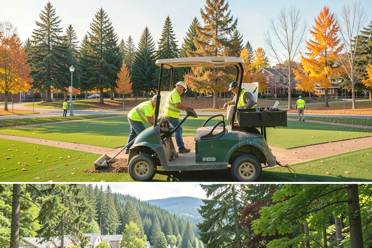 Paver Repairs in Lake Forest Park, King County, WA - Paver resetting is best performed in the drier months when bedding and joint sand can be compacted and set without saturation.