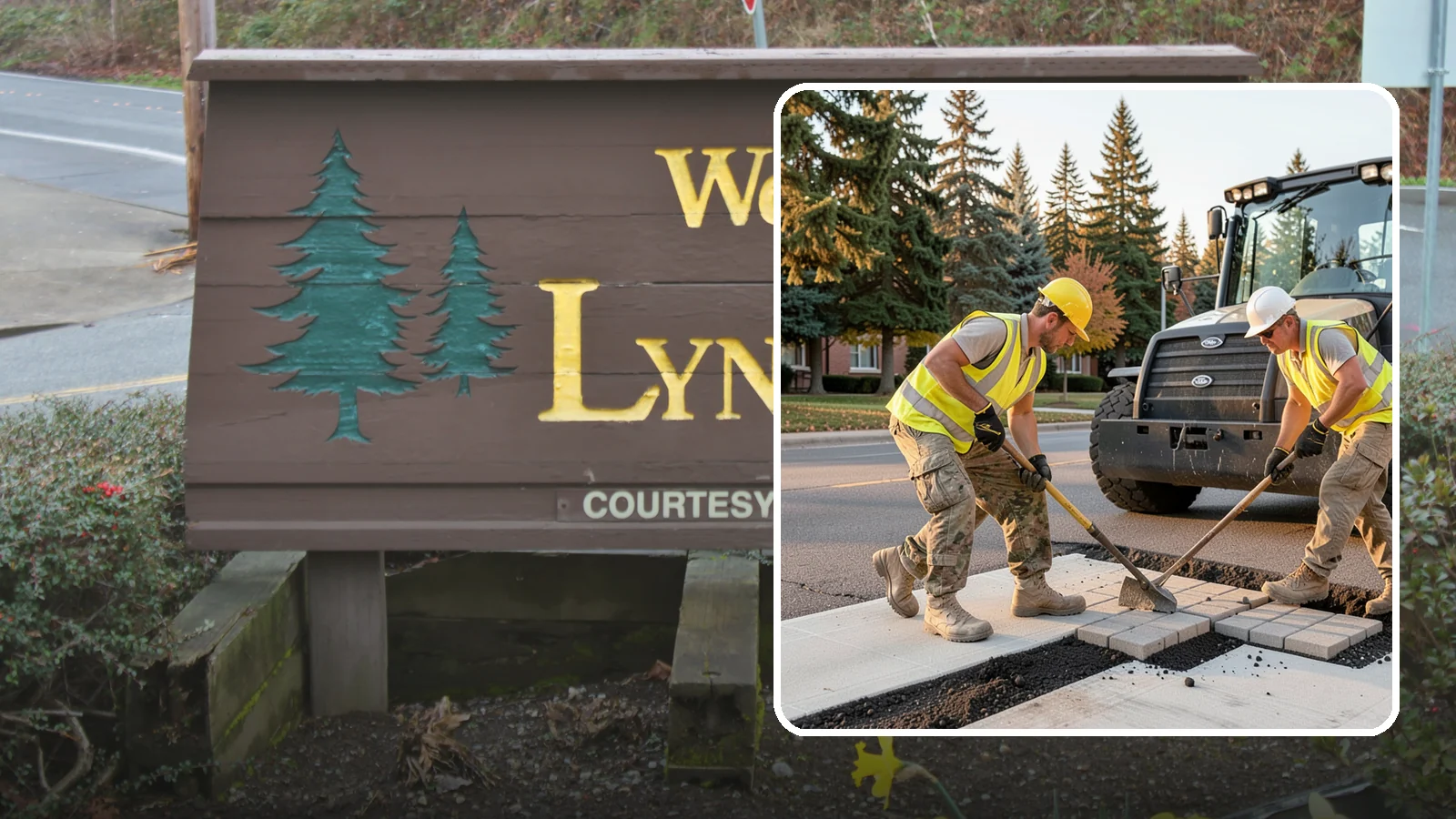 Paver Repairs in Lynnwood, Snohomish County, WA - We reset settled, heaved, and displaced pavers in plazas, walkways, and crosswalks to restore a safe, level surface.