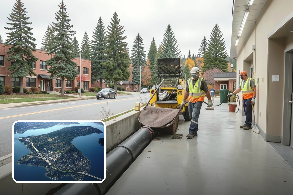 Paver Repairs in Mercer Island, King County, WA - Removes trip hazards that create ADA and tort exposure