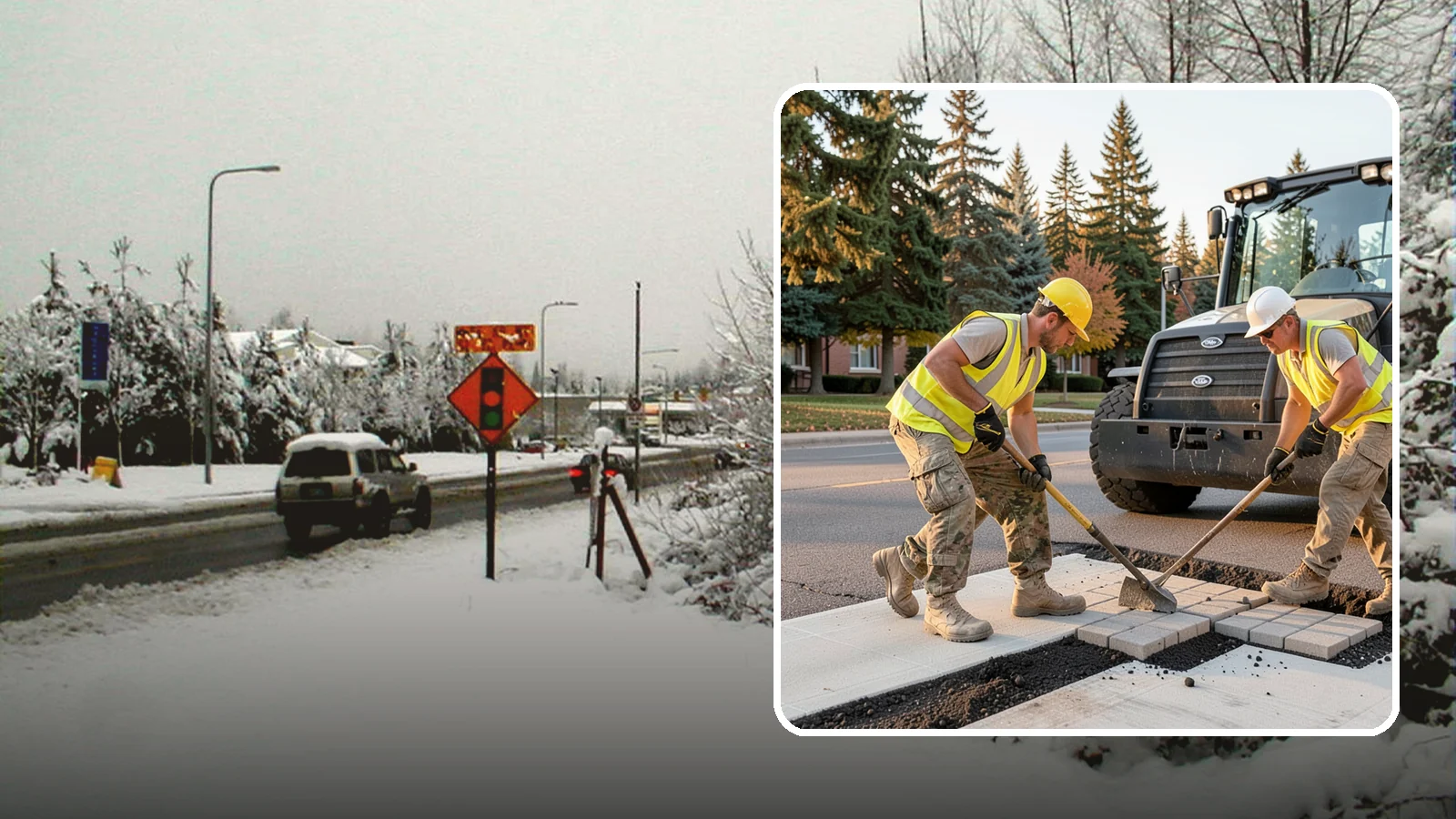 Paver Repairs in Newcastle, King County, WA - We reset settled, heaved, and displaced pavers in plazas, walkways, and crosswalks to restore a safe, level surface.