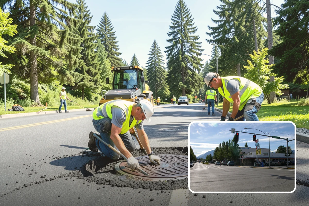 Paver Repairs in North Bend, King County, WA - Removes trip hazards that create ADA and tort exposure