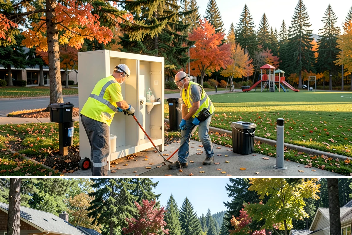 Paver Repairs in Orting, Pierce County, WA - Paver resetting is best performed in the drier months when bedding and joint sand can be compacted and set without saturation.
