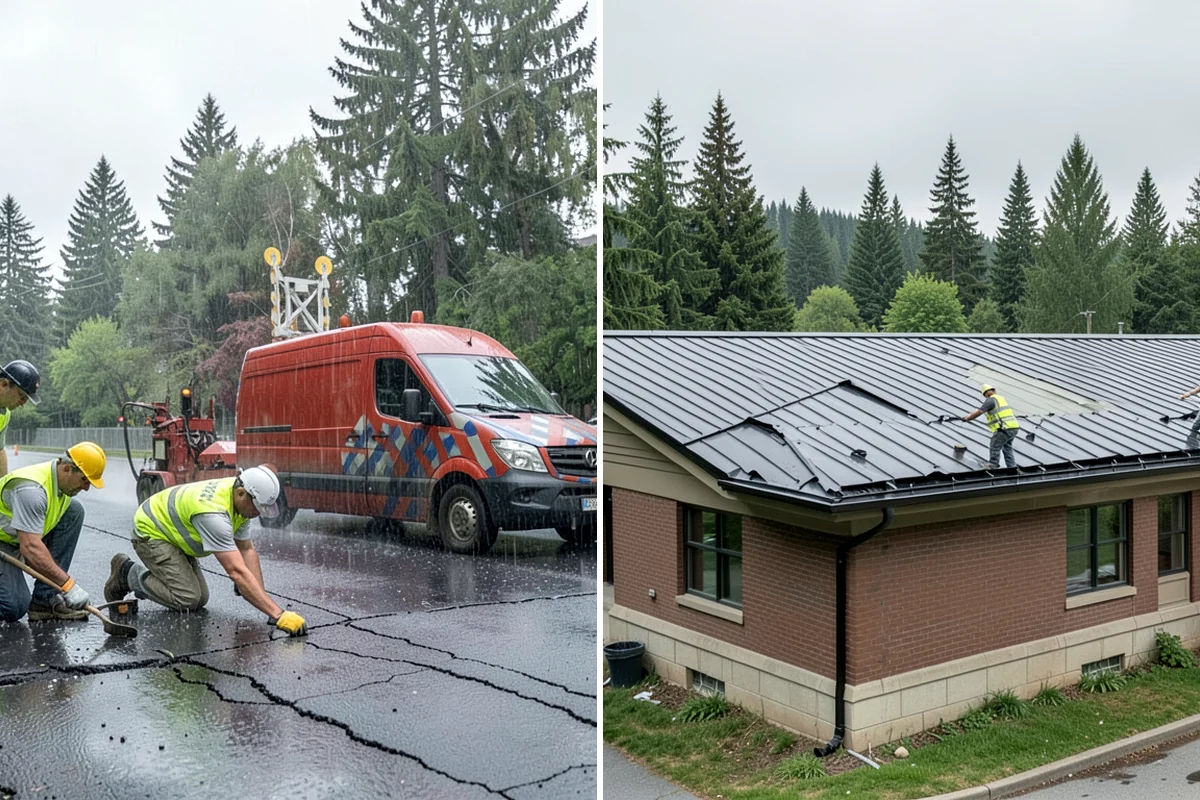 Paver Repairs in Puyallup, Pierce County, WA - Assess settlement, heave, and base condition