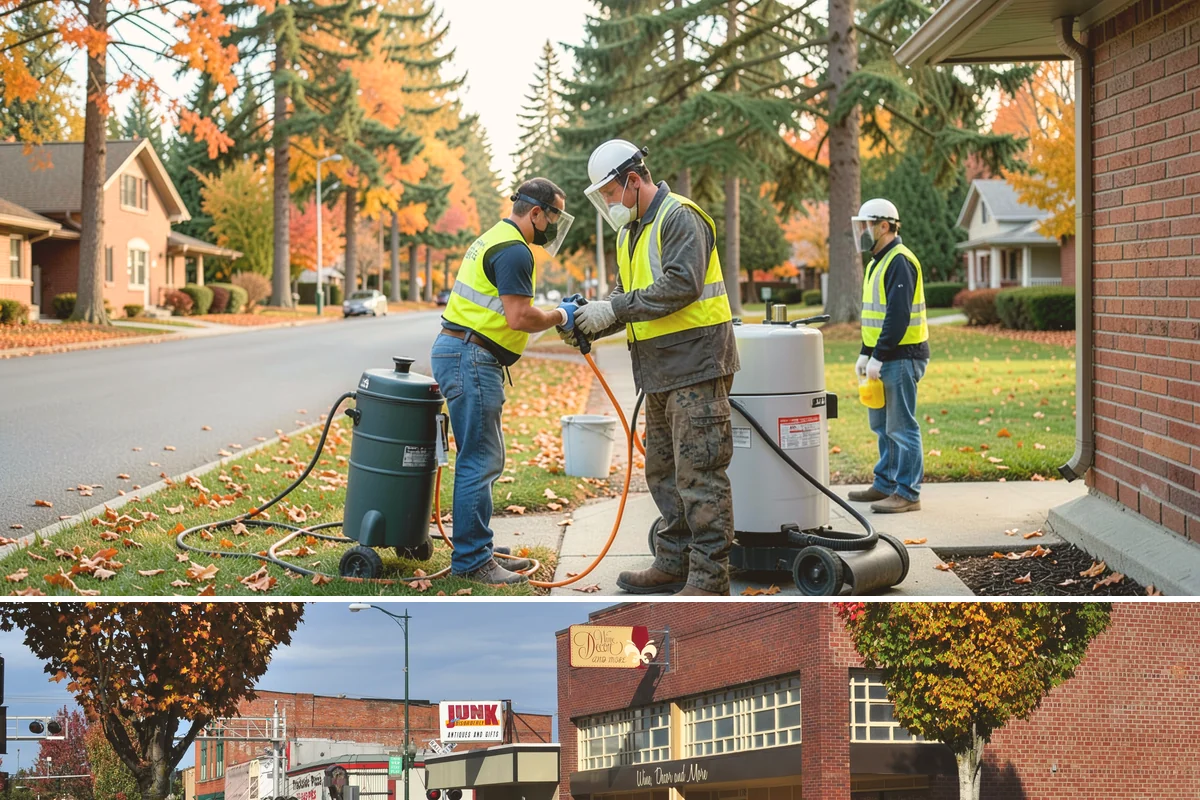 Paver Repairs in Puyallup, Pierce County, WA - Paver resetting is best performed in the drier months when bedding and joint sand can be compacted and set without saturation.