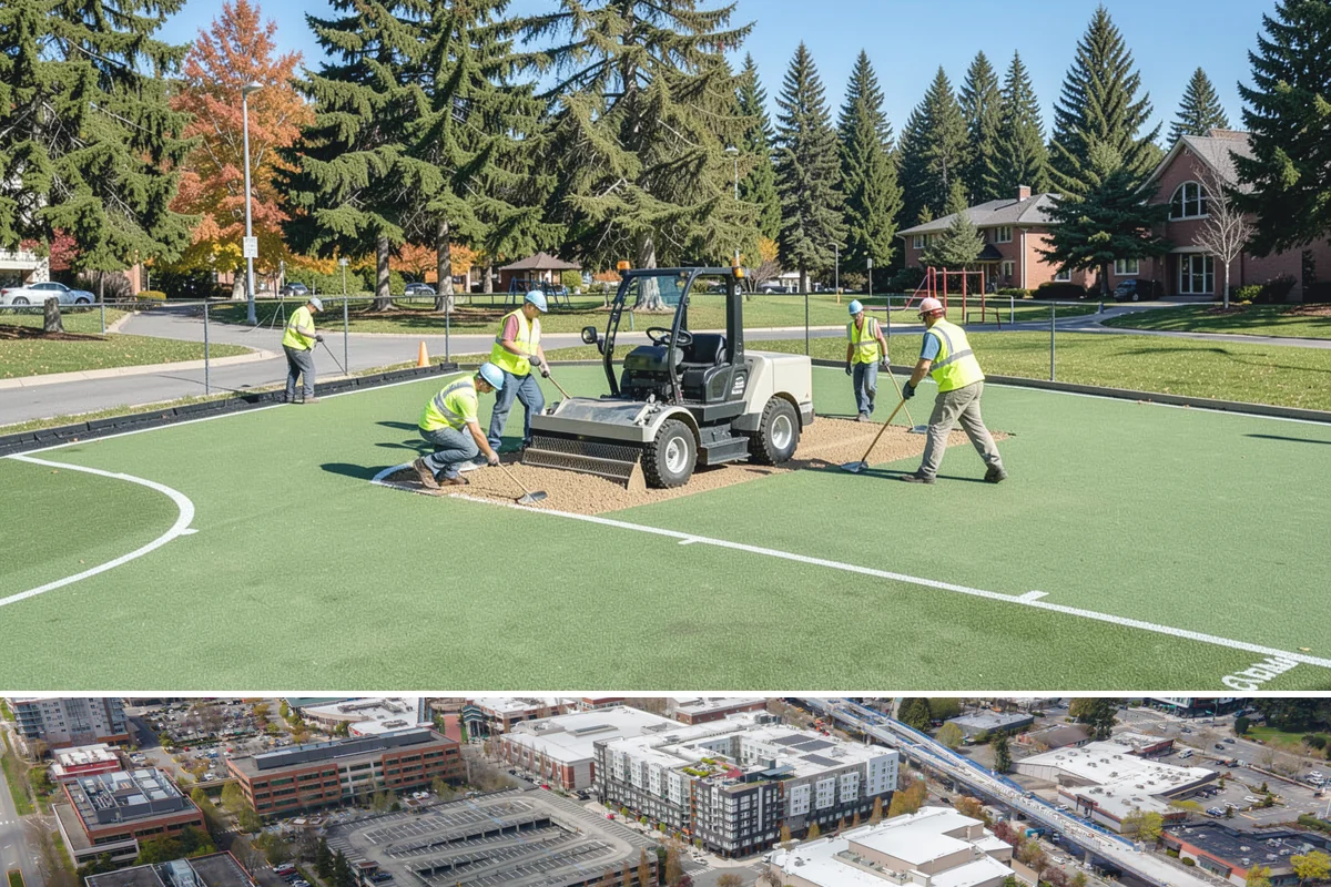 Paver Repairs in Redmond, King County, WA - Paver resetting is best performed in the drier months when bedding and joint sand can be compacted and set without saturation.