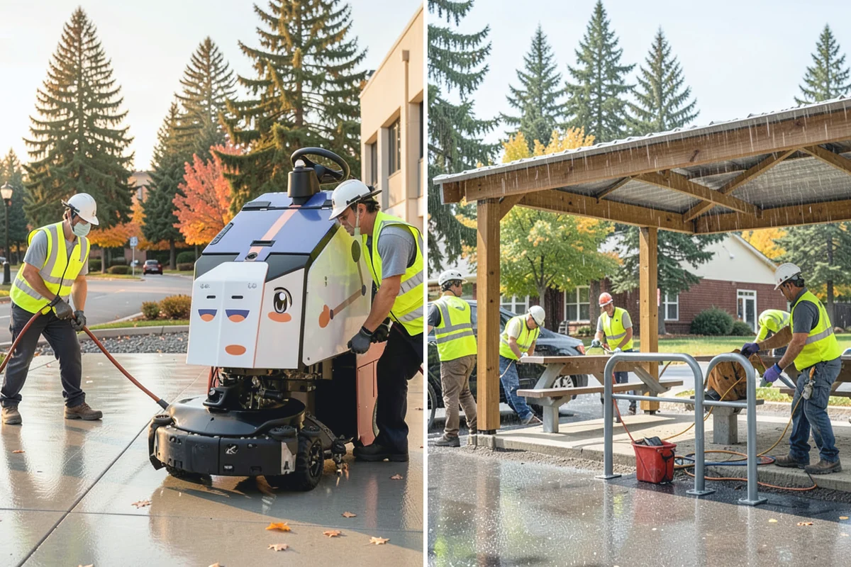 Paver Repairs in Renton, King County, WA - Assess settlement, heave, and base condition