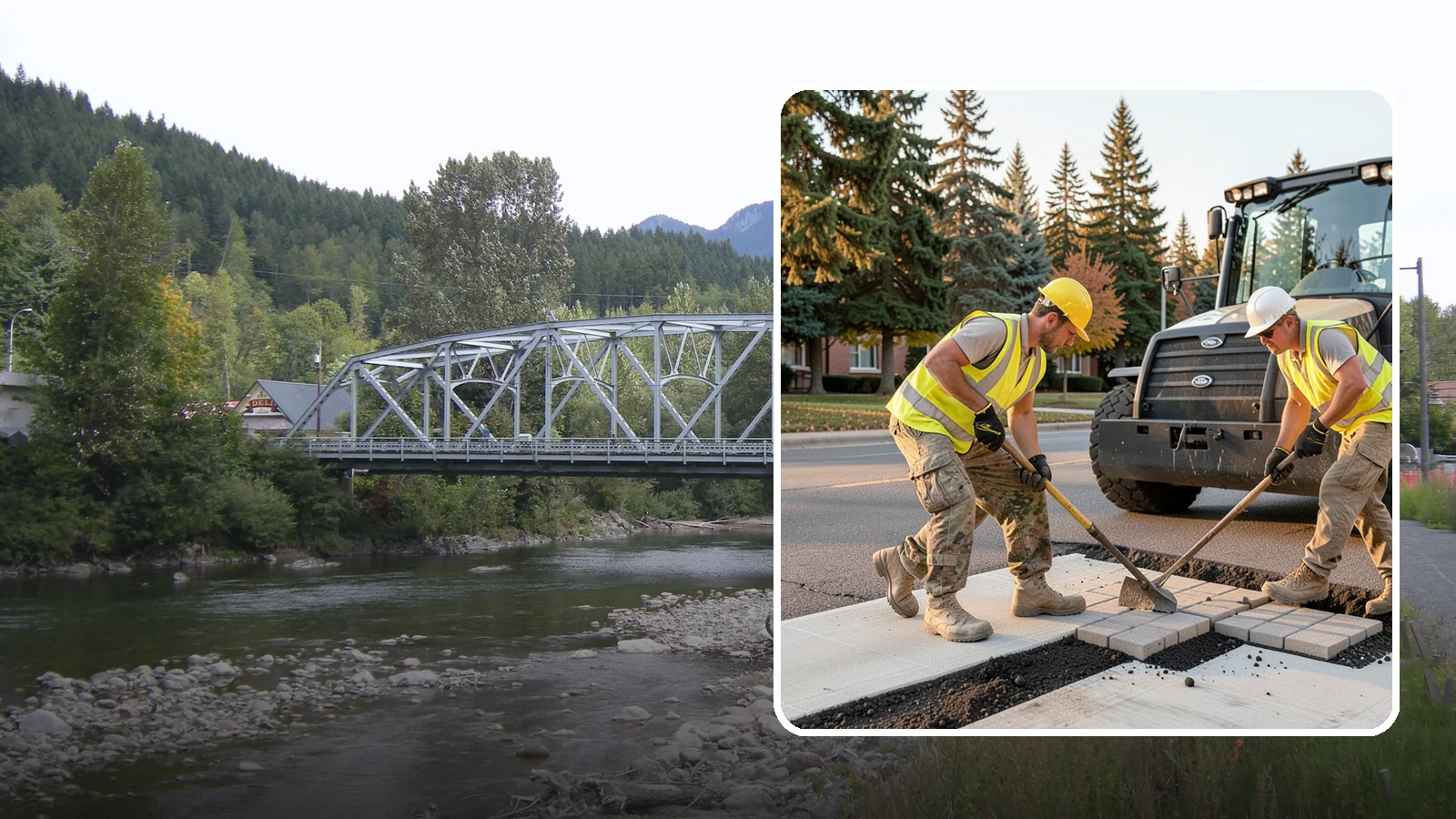 Paver Repairs in Skykomish, King County, WA - We reset settled, heaved, and displaced pavers in plazas, walkways, and crosswalks to restore a safe, level surface.