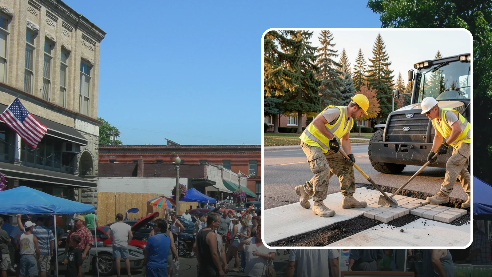 Paver Repairs in Snohomish, Snohomish County, WA - We reset settled, heaved, and displaced pavers in plazas, walkways, and crosswalks to restore a safe, level surface.
