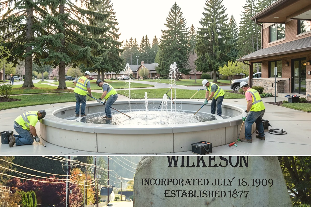 Paver Repairs in Wilkeson, Pierce County, WA - Paver resetting is best performed in the drier months when bedding and joint sand can be compacted and set without saturation.