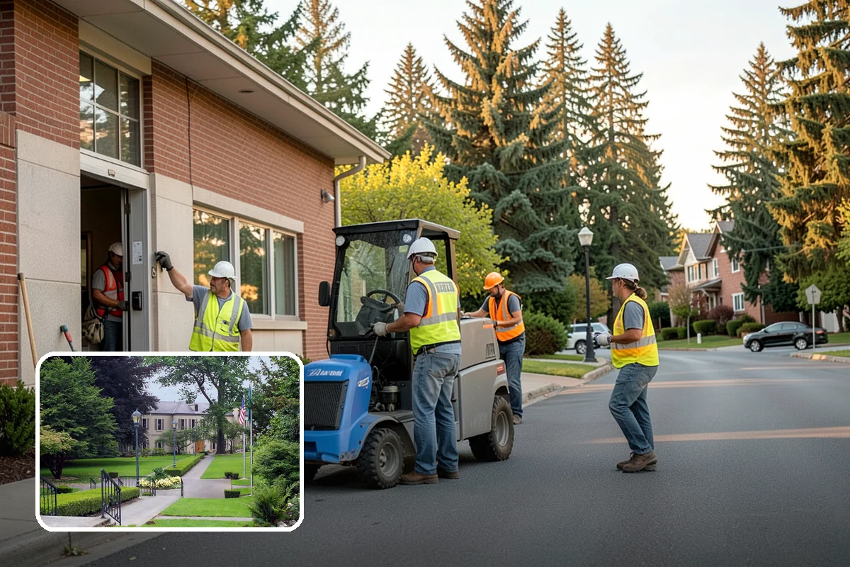 Paver Repairs in Woodinville, King County, WA - Removes trip hazards that create ADA and tort exposure