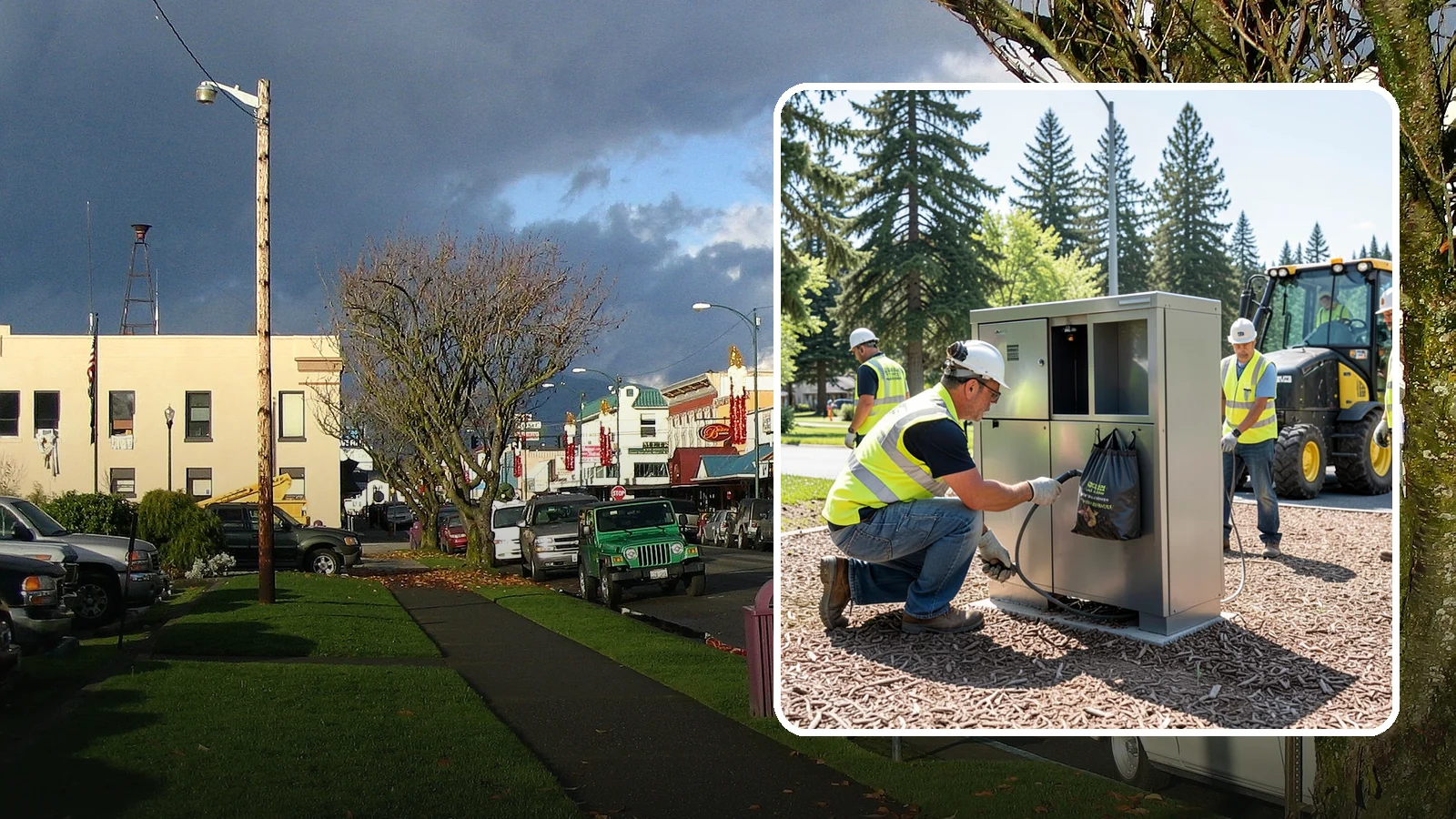 Pet Waste Station Installation in Arlington, Snohomish County, WA - We install pet waste stations with bag dispensers and anchored receptacles along trails and in parks.