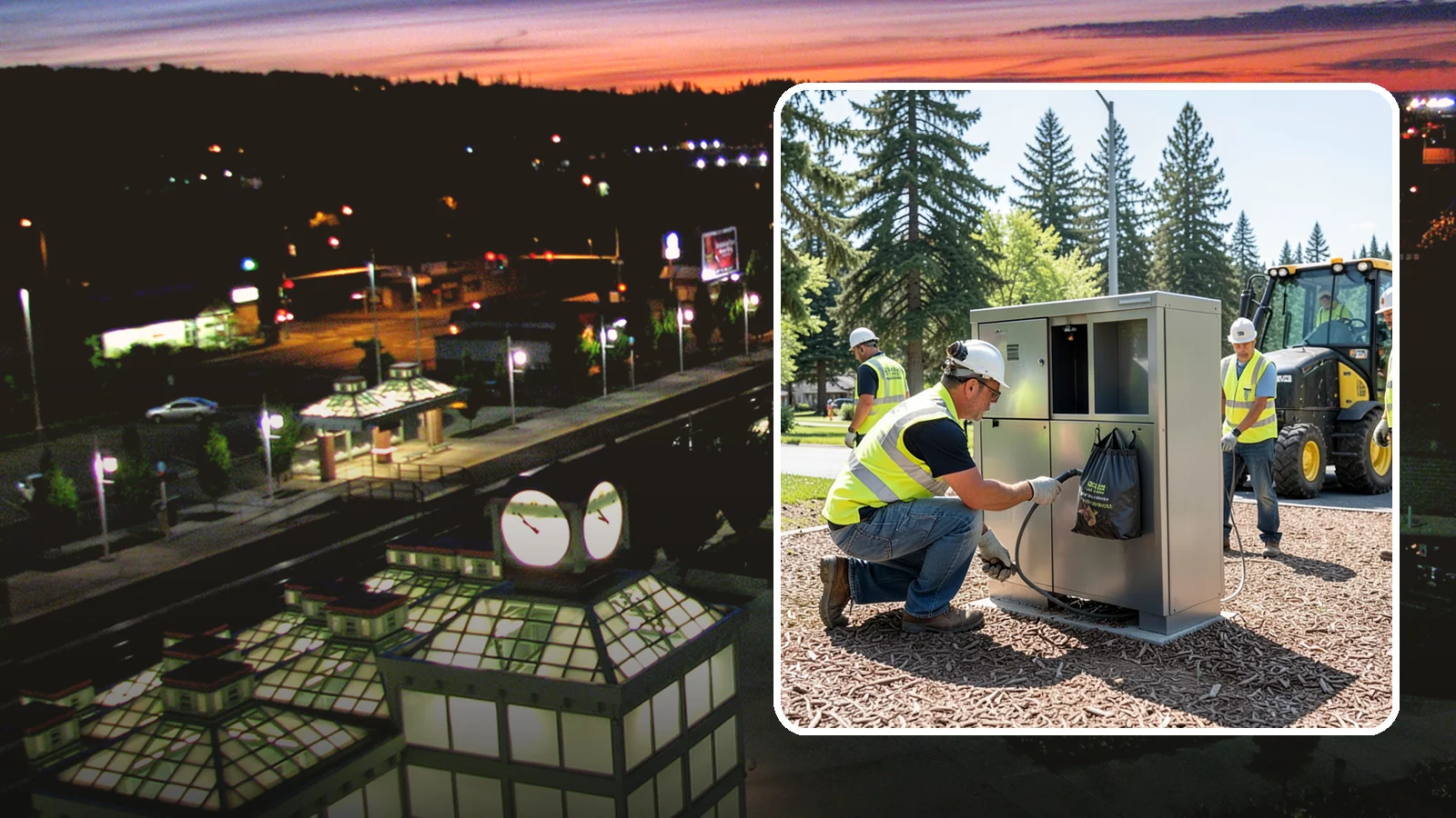 Pet Waste Station Installation in Auburn, King County, WA - We install pet waste stations with bag dispensers and anchored receptacles along trails and in parks.