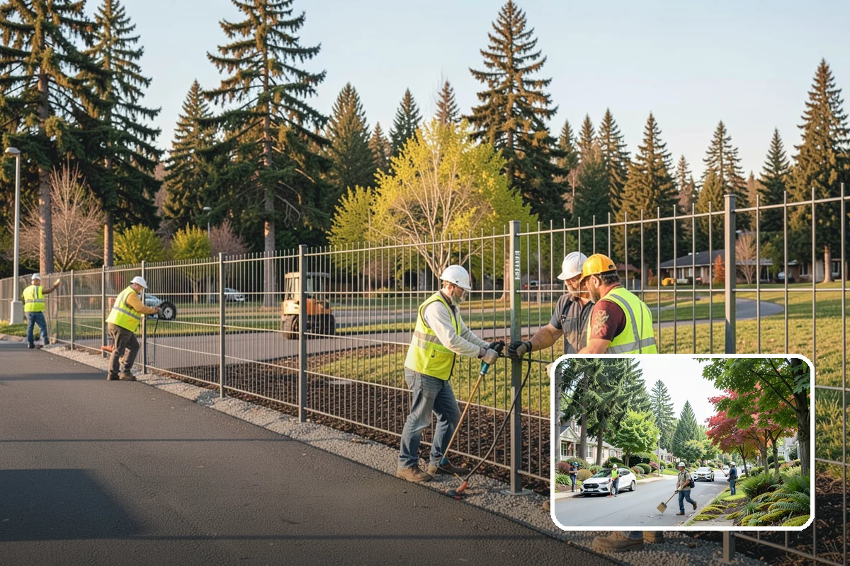 Pet Waste Station Installation in Beaux Arts Village, King County, WA - Improves cleanliness and reduces pet-waste stormwater pollution