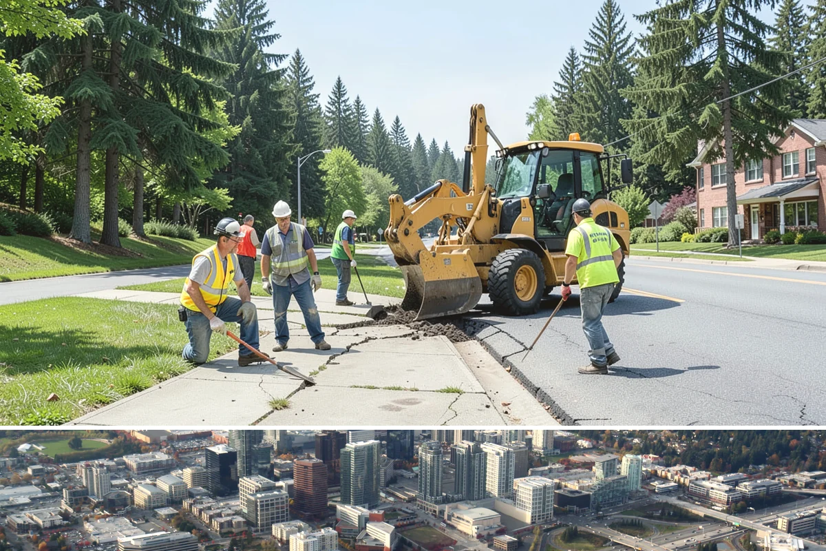 Pet Waste Station Installation in Bellevue, King County, WA - Stations are installed year-round, with expansions often timed for spring ahead of heavier warm-season trail and park use.