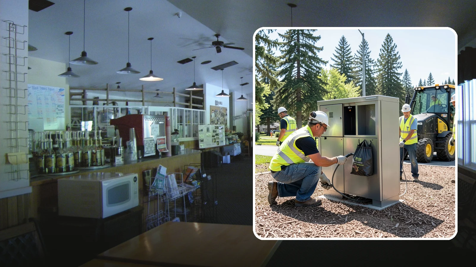 Pet Waste Station Installation in Black Diamond, King County, WA - We install pet waste stations with bag dispensers and anchored receptacles along trails and in parks.