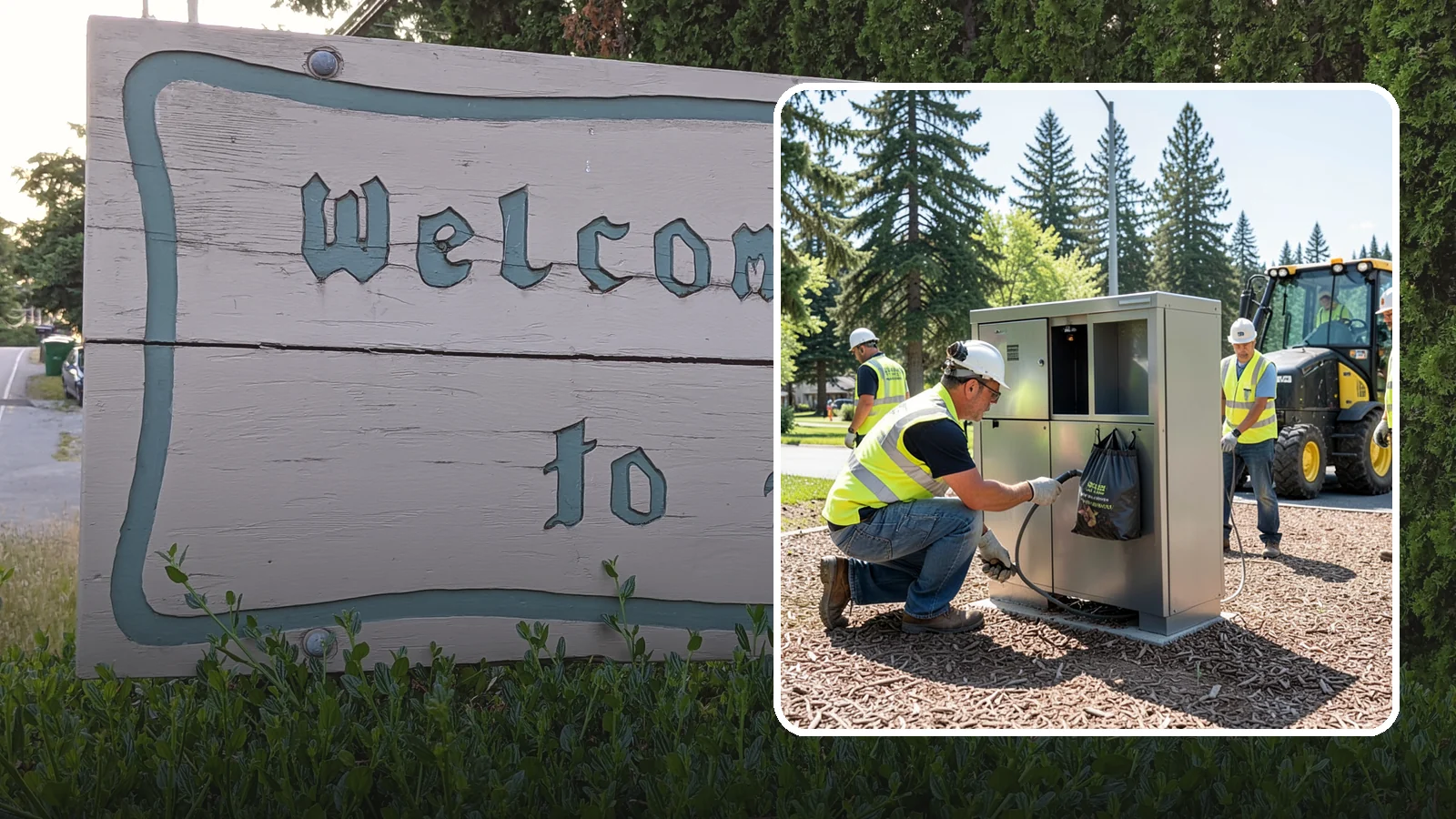 Pet Waste Station Installation in Brier, Snohomish County, WA - We install pet waste stations with bag dispensers and anchored receptacles along trails and in parks.