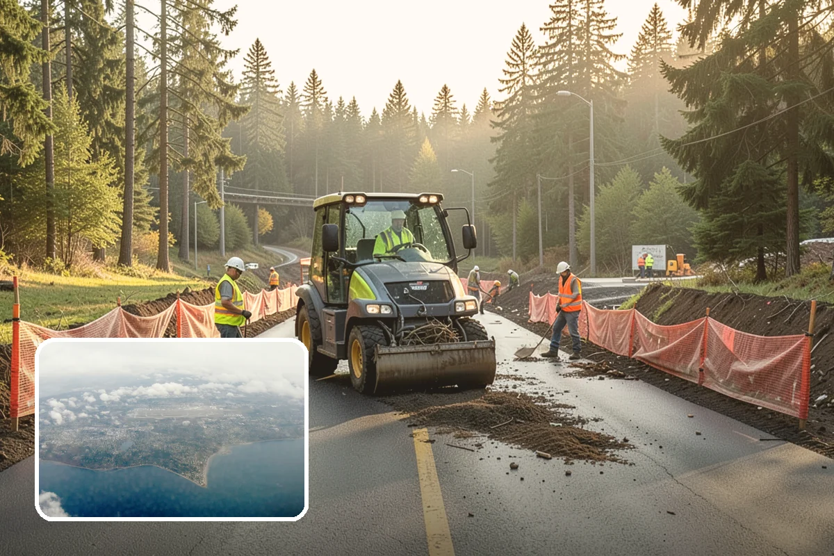 Pet Waste Station Installation in Burien, King County, WA - Improves cleanliness and reduces pet-waste stormwater pollution