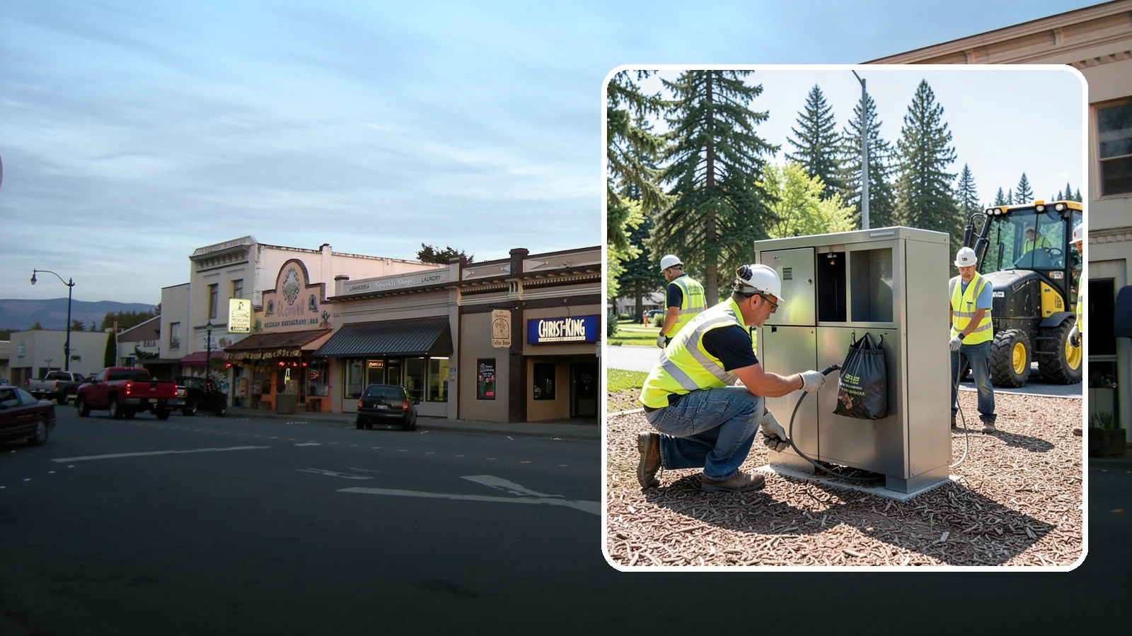 Pet Waste Station Installation in Burlington, Skagit County, WA - We install pet waste stations with bag dispensers and anchored receptacles along trails and in parks.