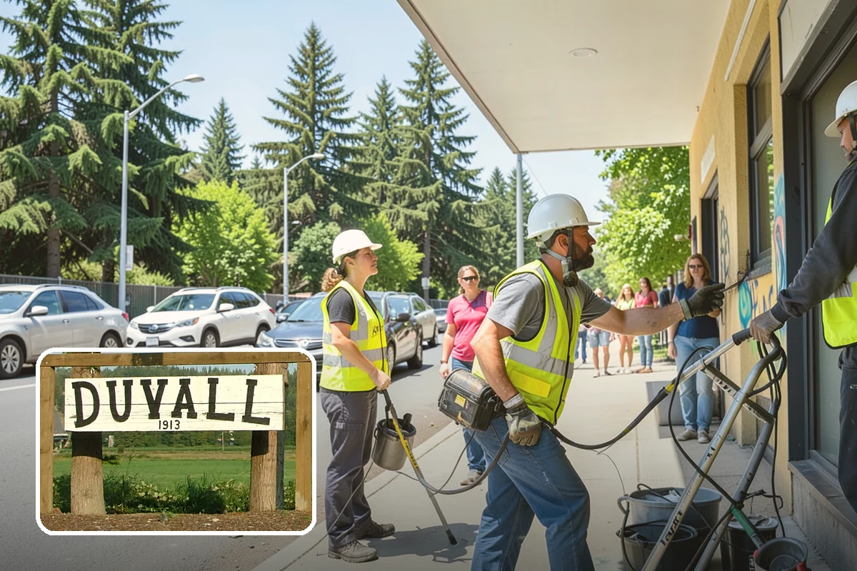 Pet Waste Station Installation in Duvall, King County, WA - Improves cleanliness and reduces pet-waste stormwater pollution