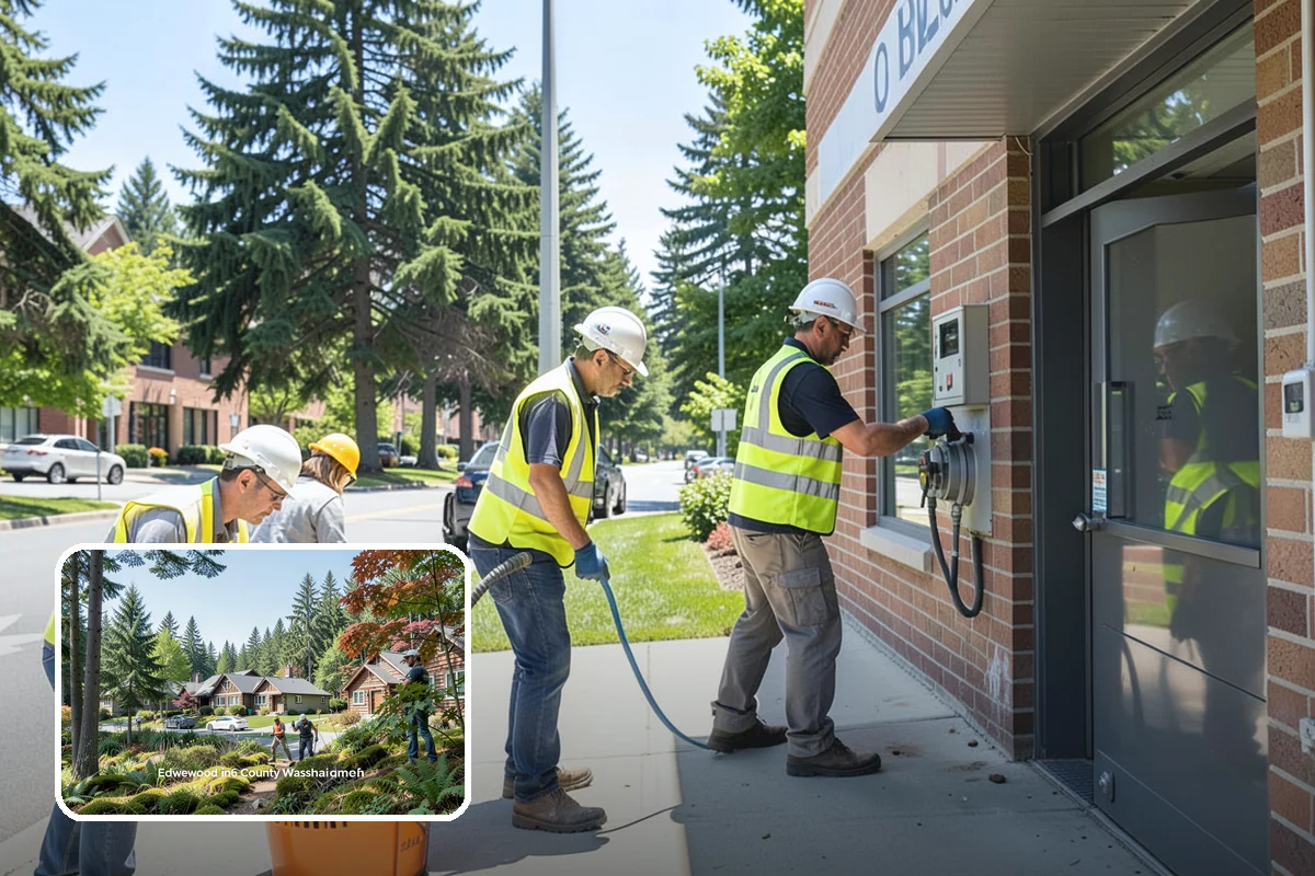 Pet Waste Station Installation in Edgewood, Pierce County, WA - Improves cleanliness and reduces pet-waste stormwater pollution