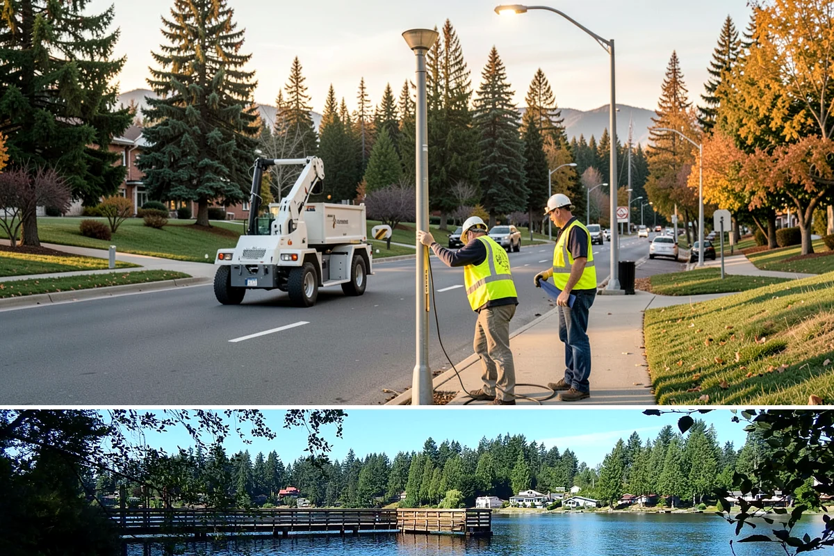Pet Waste Station Installation in Federal Way, King County, WA - Stations are installed year-round, with expansions often timed for spring ahead of heavier warm-season trail and park use.