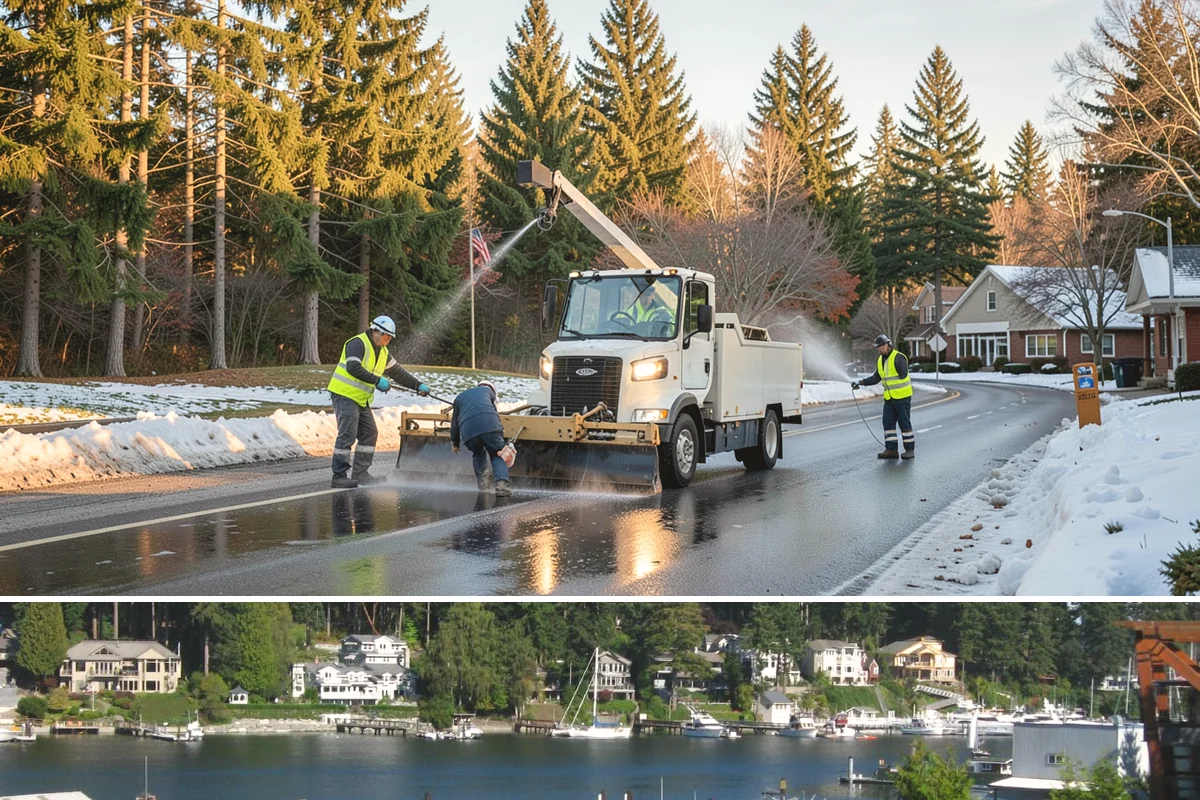 Pet Waste Station Installation in Gig Harbor, Pierce County, WA - Stations are installed year-round, with expansions often timed for spring ahead of heavier warm-season trail and park use.