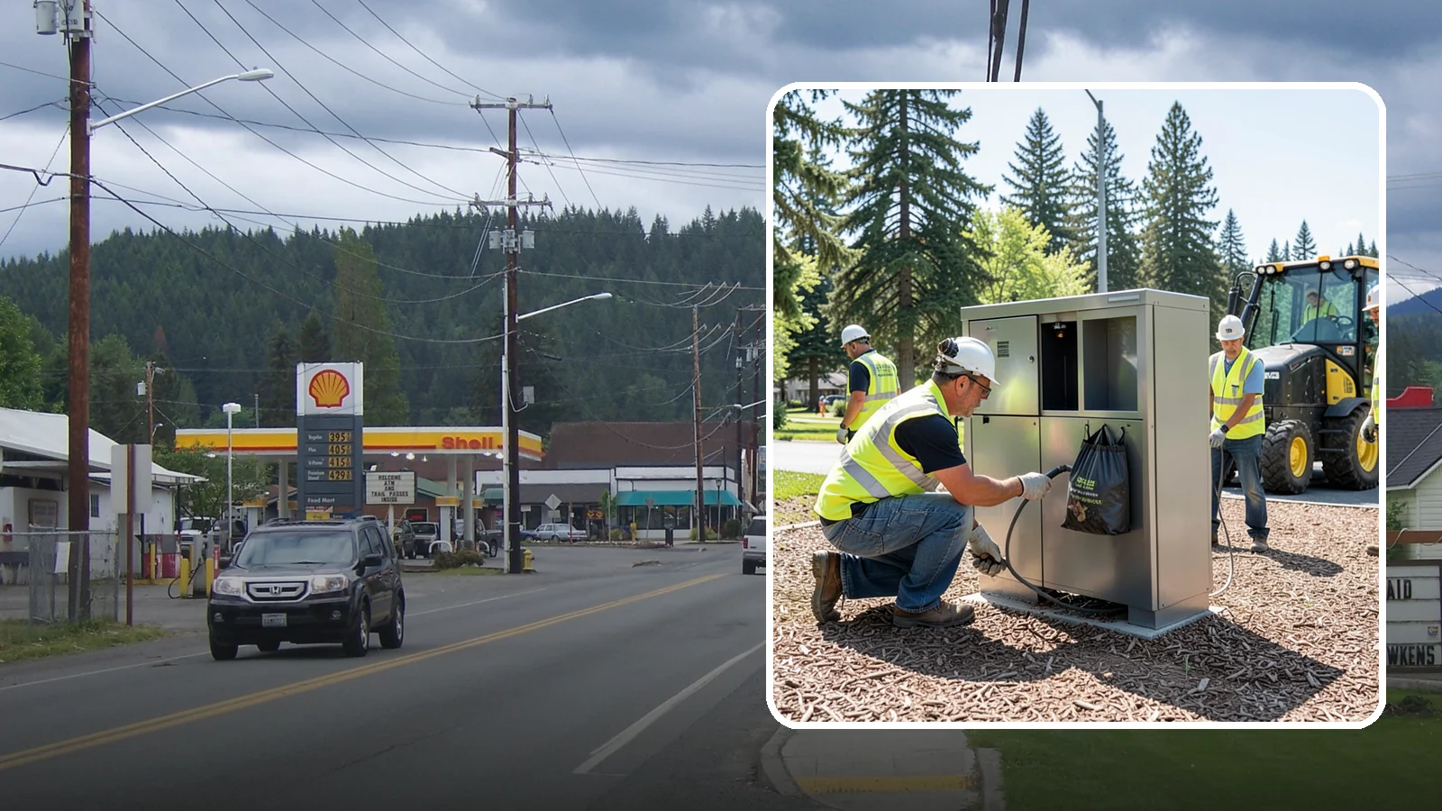 Pet Waste Station Installation in Granite Falls, Snohomish County, WA - We install pet waste stations with bag dispensers and anchored receptacles along trails and in parks.