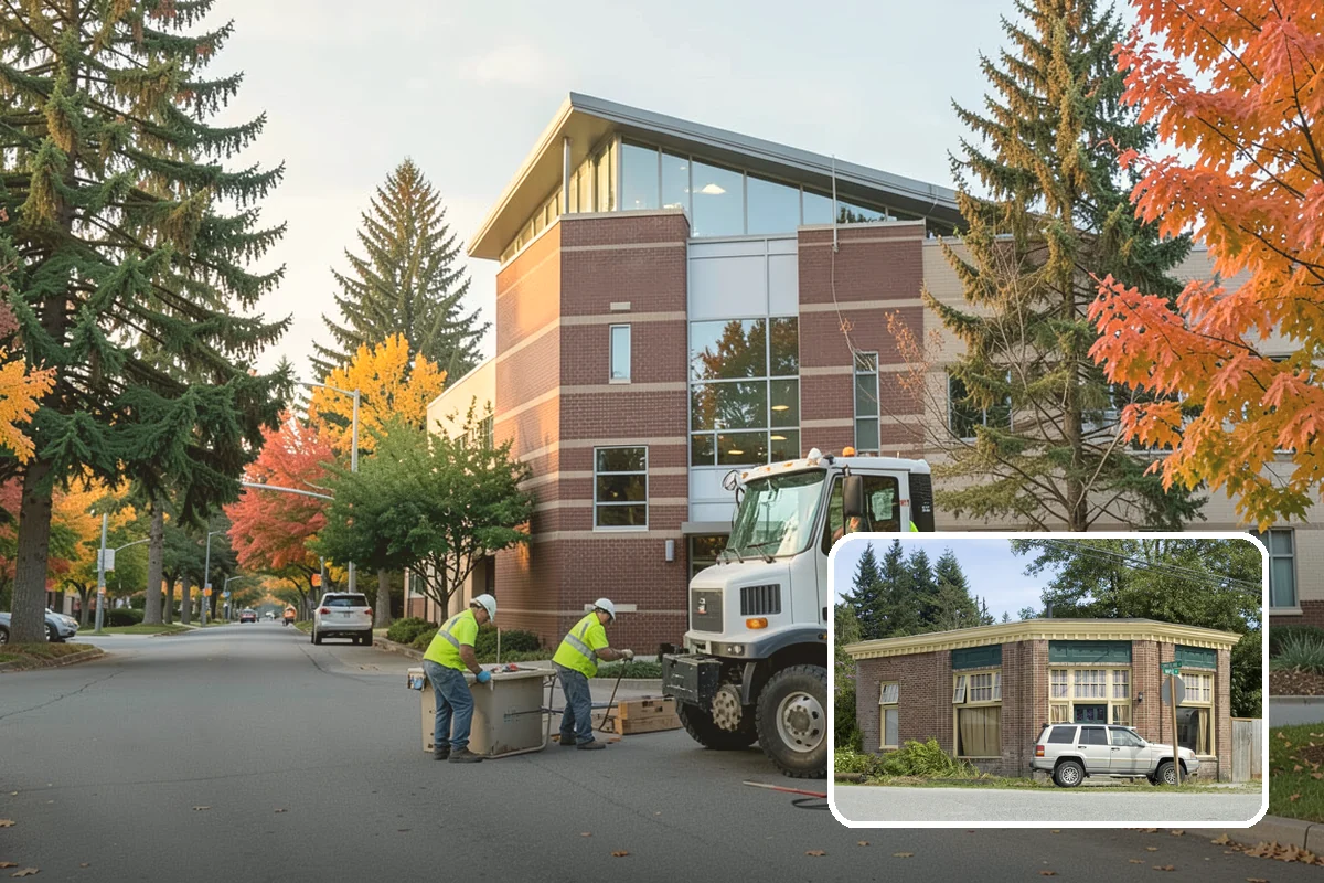 Pet Waste Station Installation in Hamilton, Skagit County, WA - Improves cleanliness and reduces pet-waste stormwater pollution