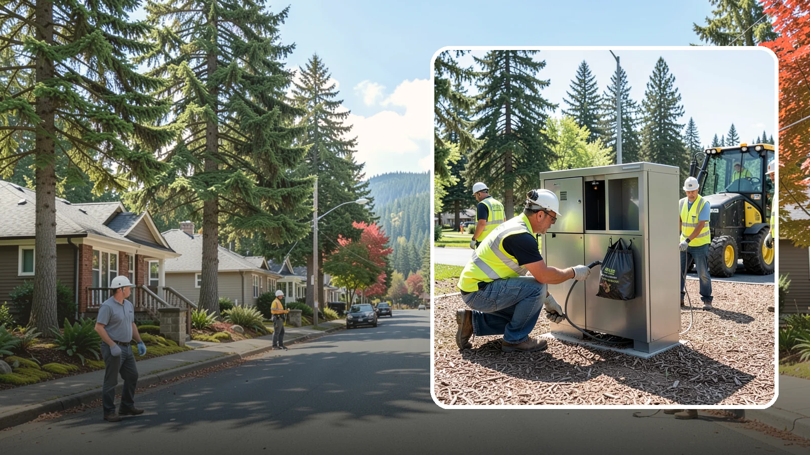 Pet Waste Station Installation in Hunts Point, King County, WA - We install pet waste stations with bag dispensers and anchored receptacles along trails and in parks.