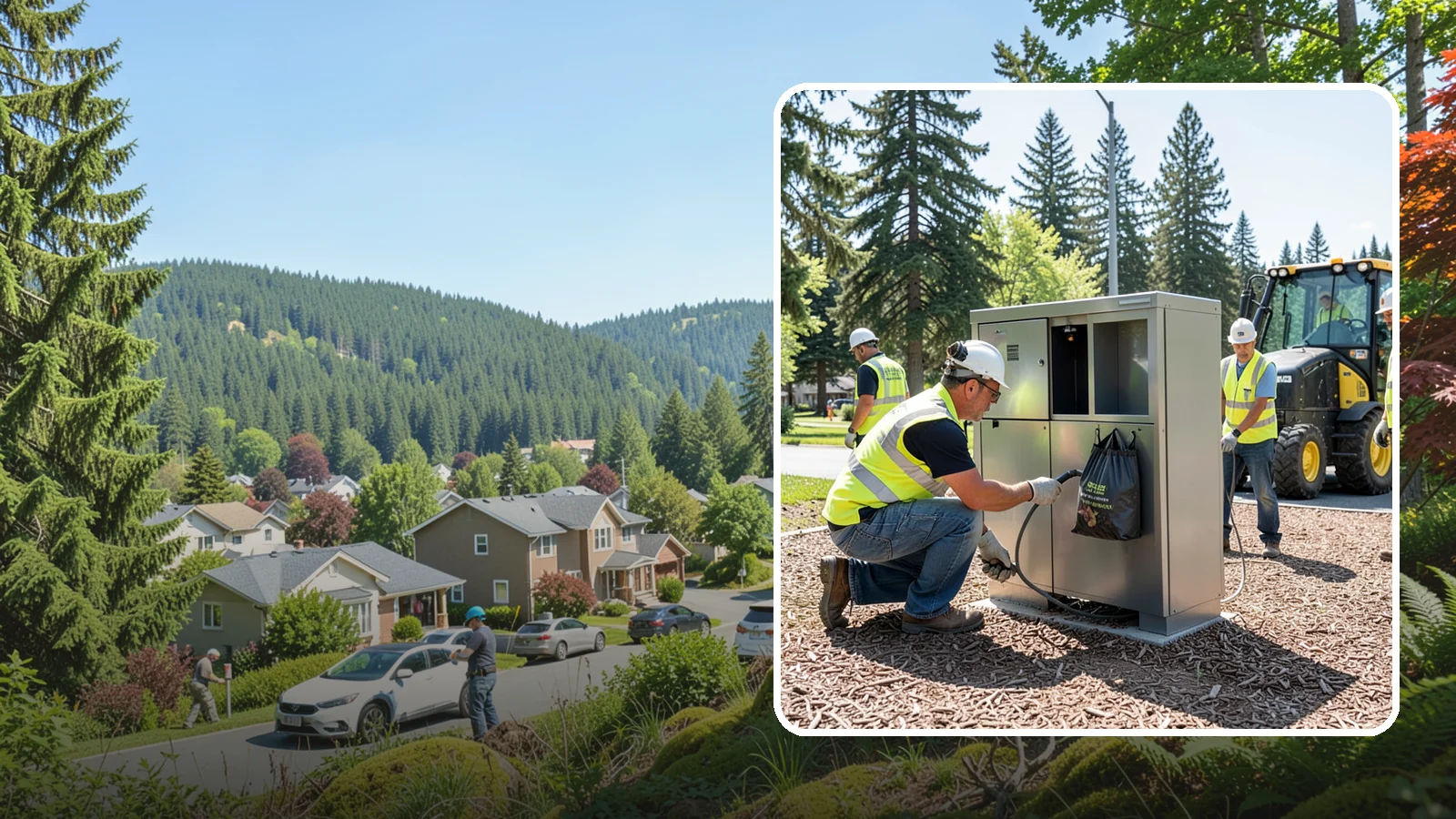 Pet Waste Station Installation in Index, Snohomish County, WA - We install pet waste stations with bag dispensers and anchored receptacles along trails and in parks.