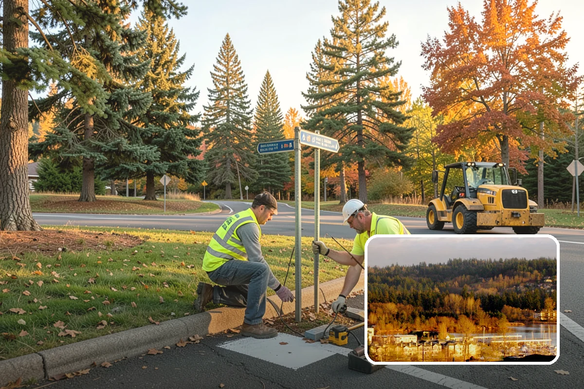 Pet Waste Station Installation in Kenmore, King County, WA - Improves cleanliness and reduces pet-waste stormwater pollution