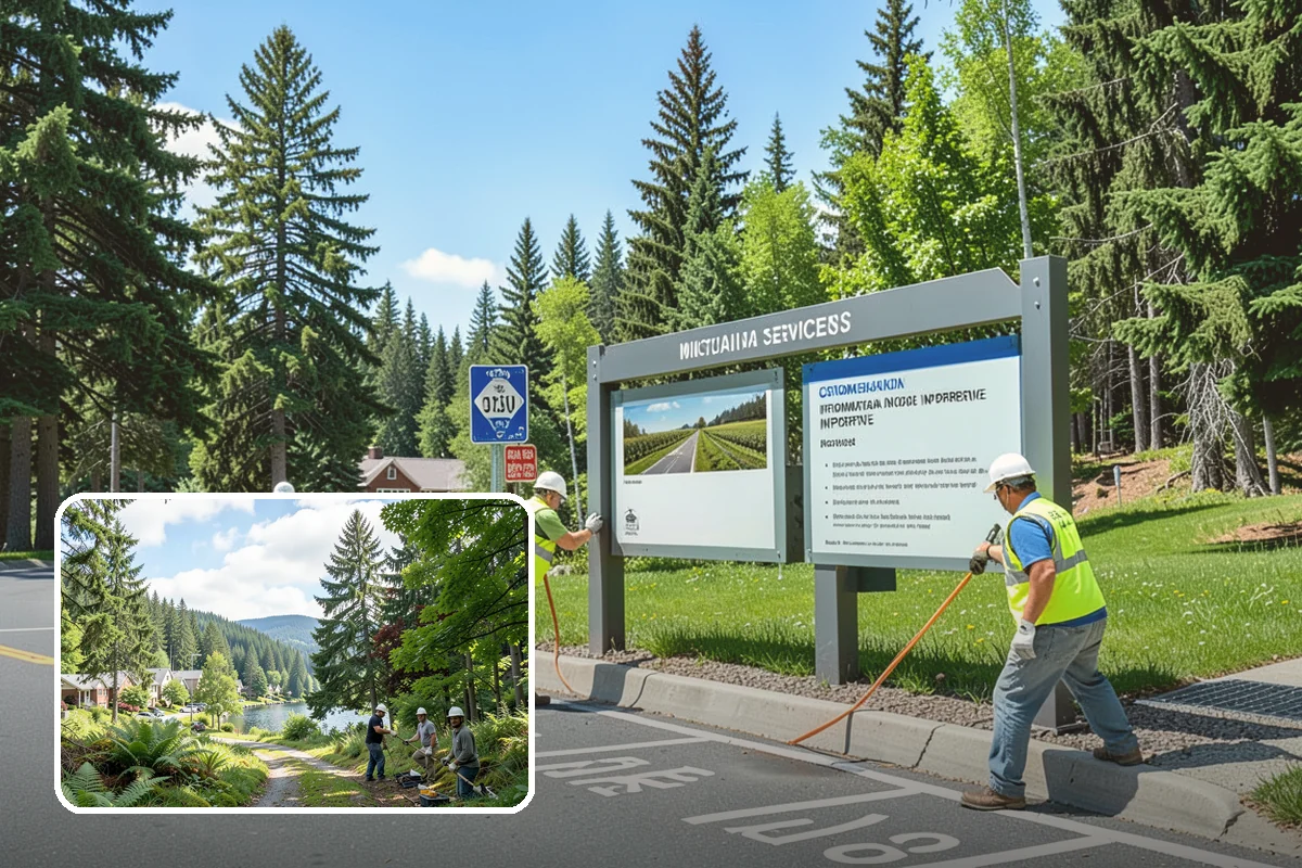 Pet Waste Station Installation in Lake Forest Park, King County, WA - Improves cleanliness and reduces pet-waste stormwater pollution