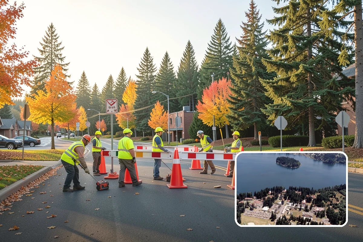 Pet Waste Station Installation in Lakewood, Pierce County, WA - Improves cleanliness and reduces pet-waste stormwater pollution