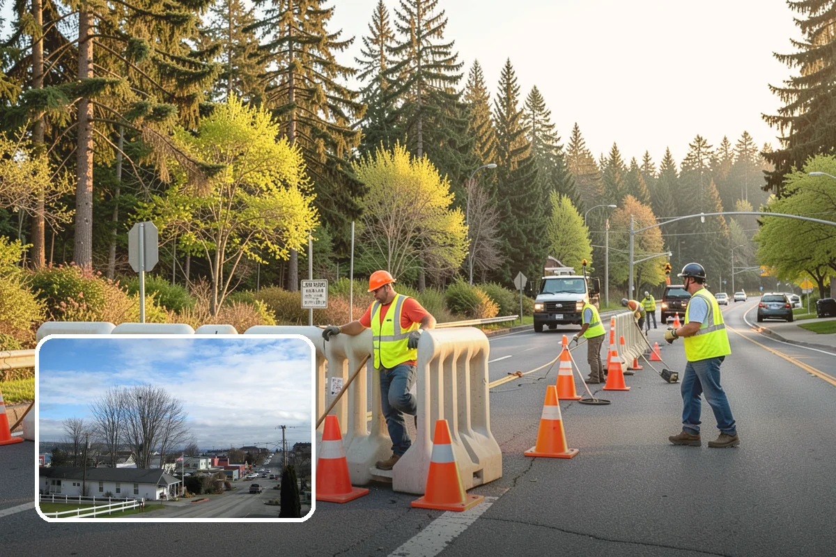 Pet Waste Station Installation in Langley, Island County, WA - Improves cleanliness and reduces pet-waste stormwater pollution