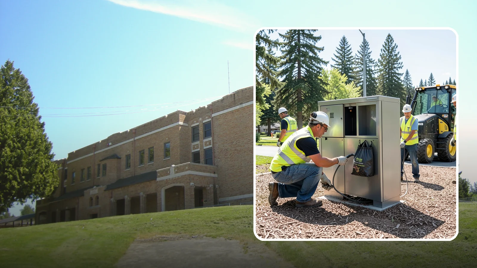 Pet Waste Station Installation in Maple Valley, King County, WA - We install pet waste stations with bag dispensers and anchored receptacles along trails and in parks.