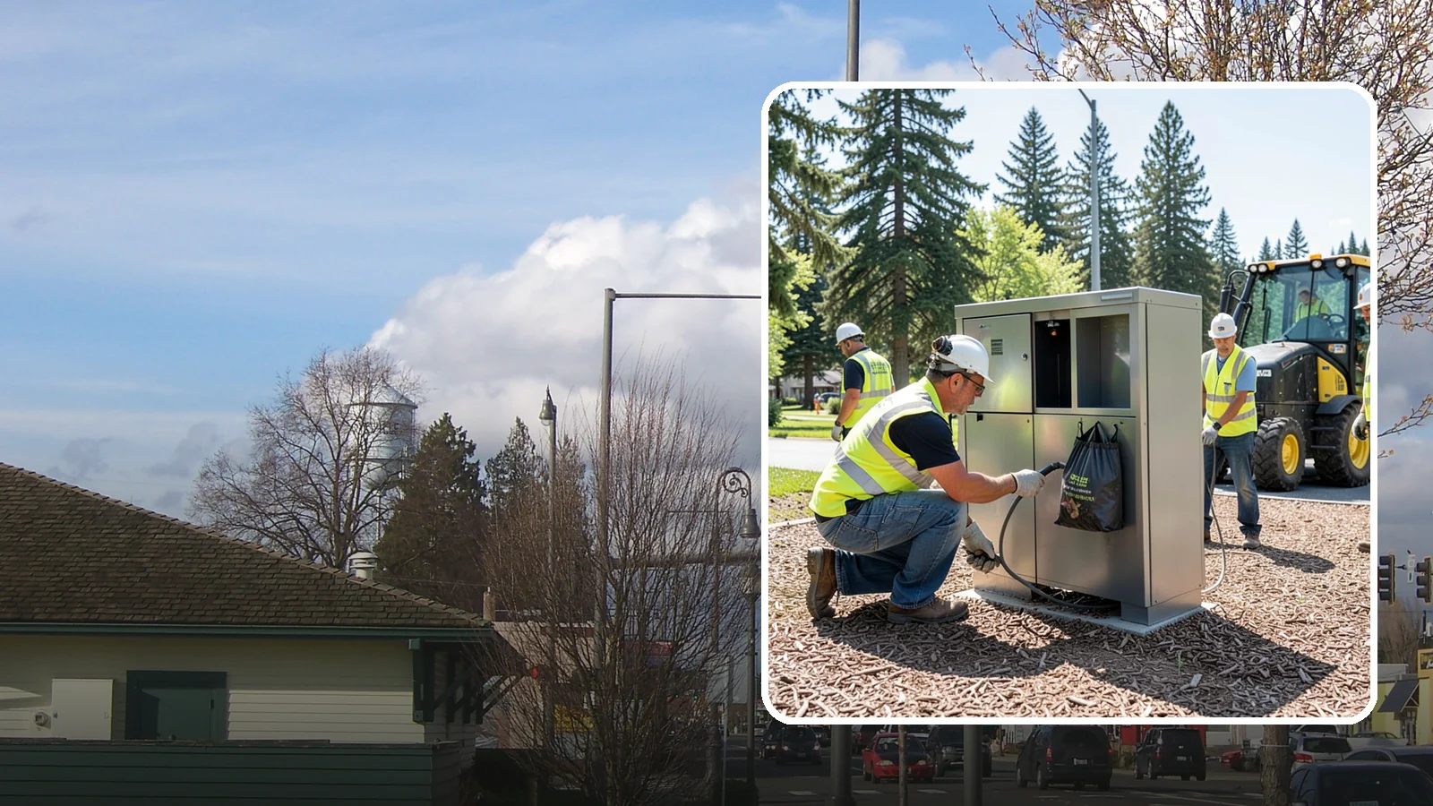 Pet Waste Station Installation in Marysville, Snohomish County, WA - We install pet waste stations with bag dispensers and anchored receptacles along trails and in parks.