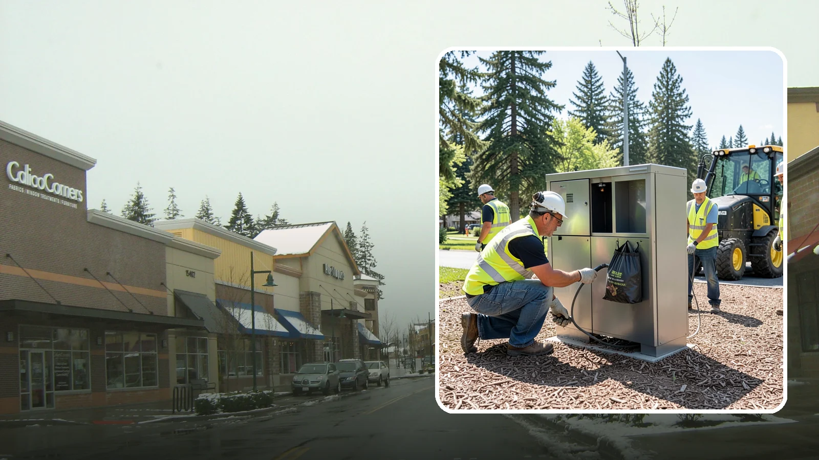 Pet Waste Station Installation in Mill Creek, Snohomish County, WA - We install pet waste stations with bag dispensers and anchored receptacles along trails and in parks.